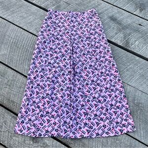 Vintage 80s High Waisted Skirt